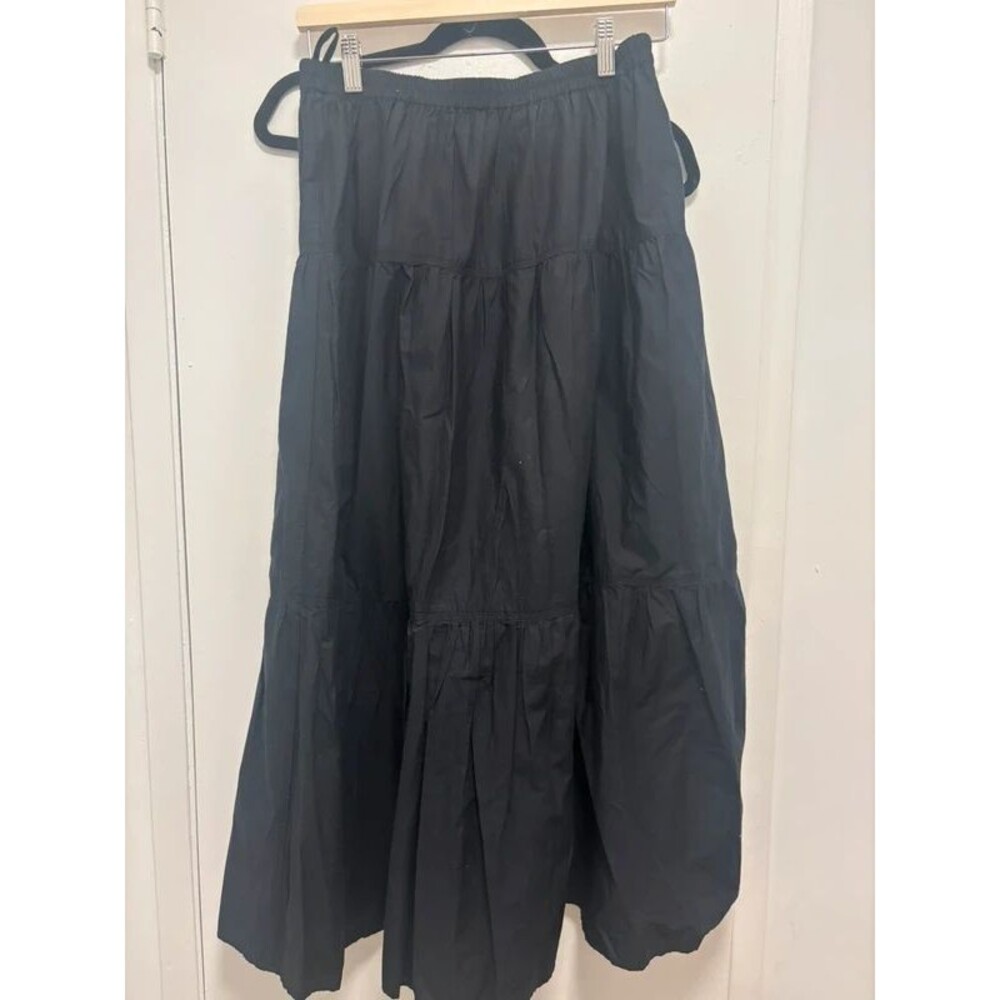 Aritzia Sunday Best Martine Poplin tier skirt Size M